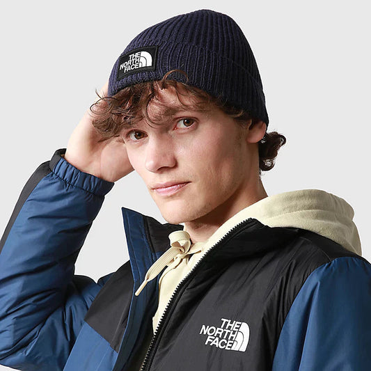 BONNET À REVERS ET LOGO CARRÉ TNF SUMMIT NAVY