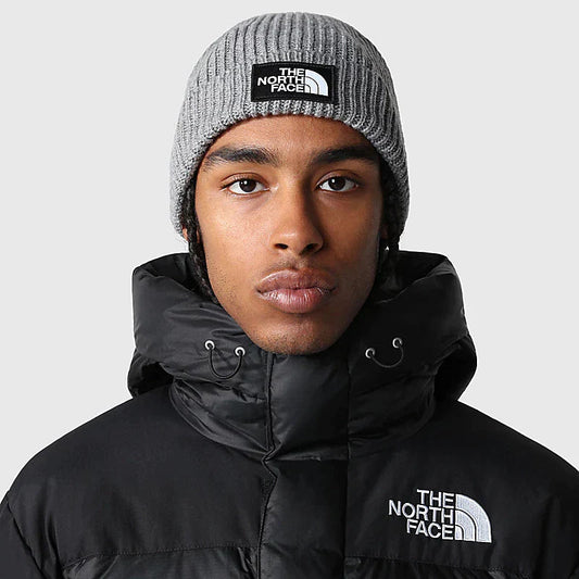 BONNET À REVERS ET LOGO CARRÉ TNF GREY HEATHER