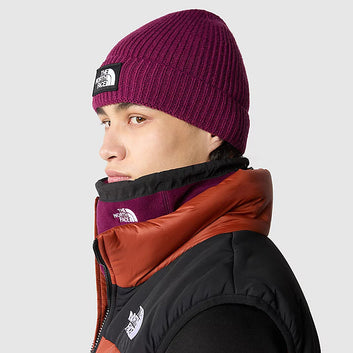 BONNET À REVERS ET LOGO CARRÉ TNF BOYSENBERRY