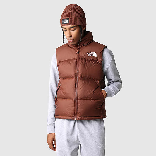 GILET 1996 RETRO NUPTSE POUR HOMME Dark Oak