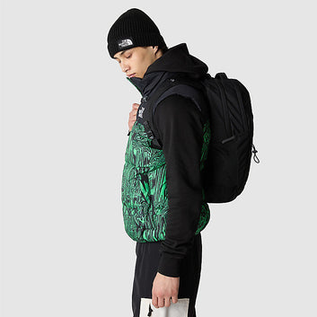 GILET 1996 RETRO NUPTSE POUR HOMME Chlorophyll Green Digital Distortion Print-TNF Black