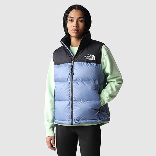 GILET EN DUVET 1996 RETRO NUPTSE POUR FEMME GARDENIA Folk Blue