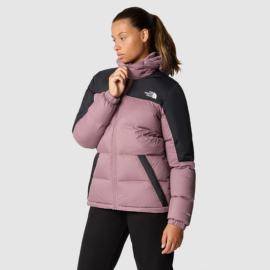 VESTE À CAPUCHE EN DUVET DIABLO POUR FEMME Fawn Grey-TNF Black
