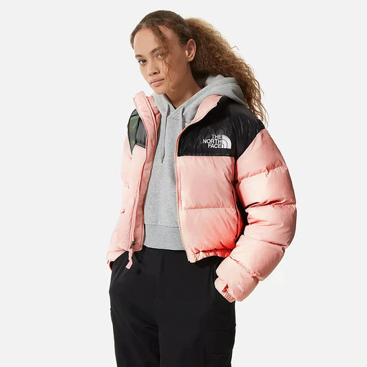 VESTE COURTE NUPTSE POUR FEMME ROSE TAN