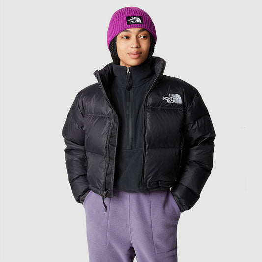VESTE COURTE NUPTSE POUR FEMME TNF Black-TNF Black