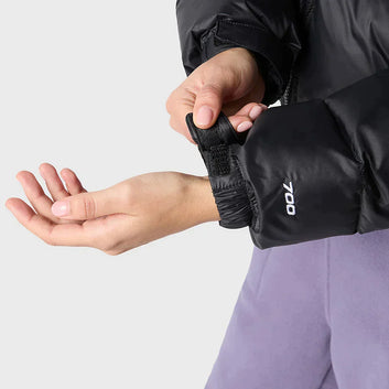 VESTE COURTE NUPTSE POUR FEMME TNF Black-TNF Black
