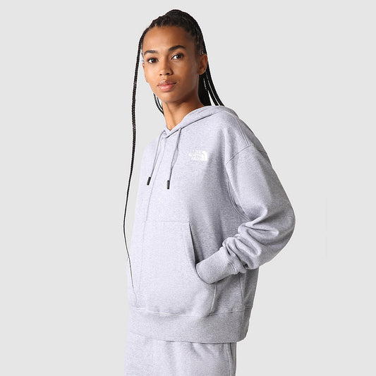 SWEAT À CAPUCHE ESSENTIAL POUR FEMME light grey heather
