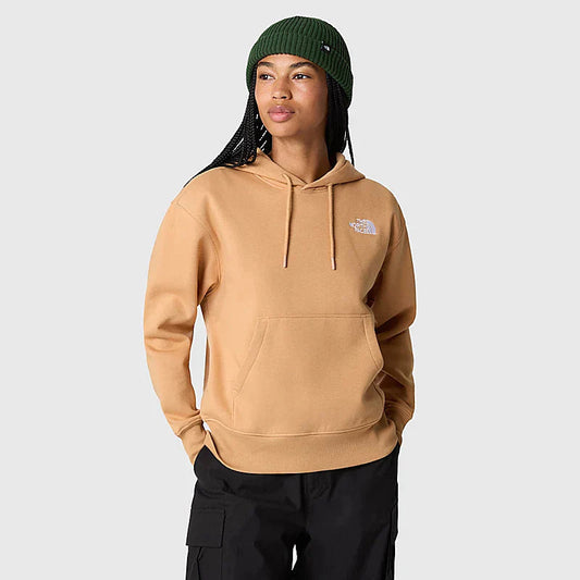 SWEAT À CAPUCHE ESSENTIAL POUR FEMME ALMOND BUTTER