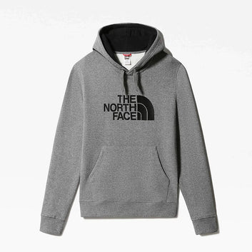 SWEAT À CAPUCHE DREW PEAK POUR HOMME TNF Medium Grey Heather (STD)-TNF Black