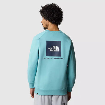 SWEAT À MANCHES RAGLAN REDBOX POUR HOMME TURQUOISE