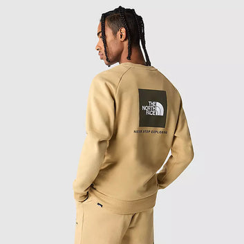 SWEAT À MANCHES RAGLAN REDBOX POUR HOMME KHAKI STONE