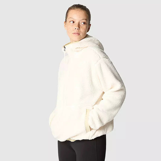 SWEAT À CAPUCHE EN POLAIRE CAMPSHIRE POUR FEMME WHITE